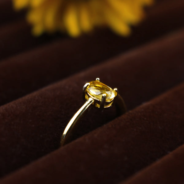 Natural Stone Sterling Silver Ring Spiritual Protection Healing Meditation Crystal Gift for Mom