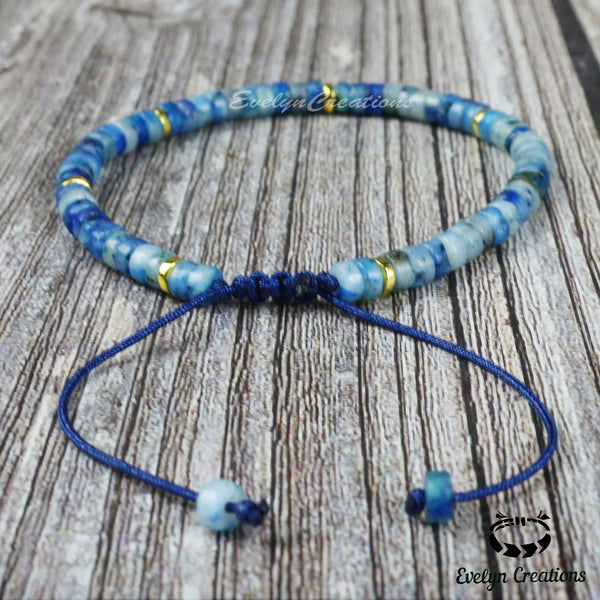 Minimalist Chrysocolla Bracelet