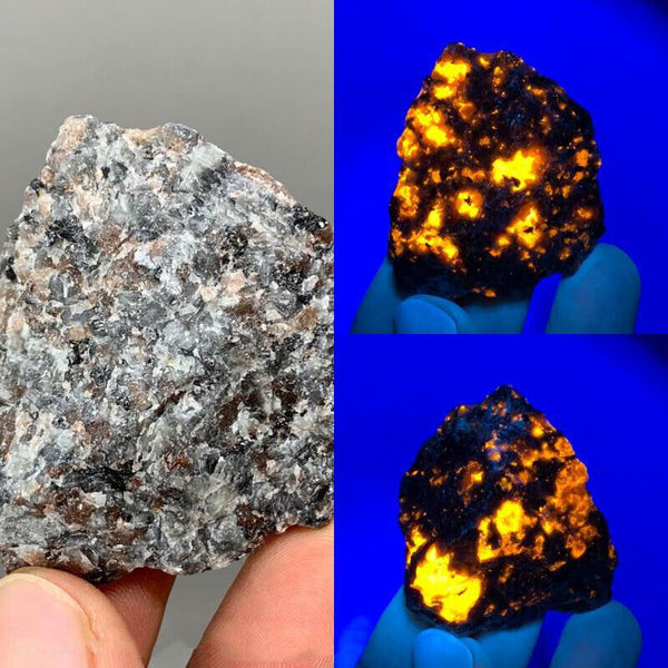 Raw Stone Yooperlite Rough Gemstone Chunk Home Decoration Collector Reiki