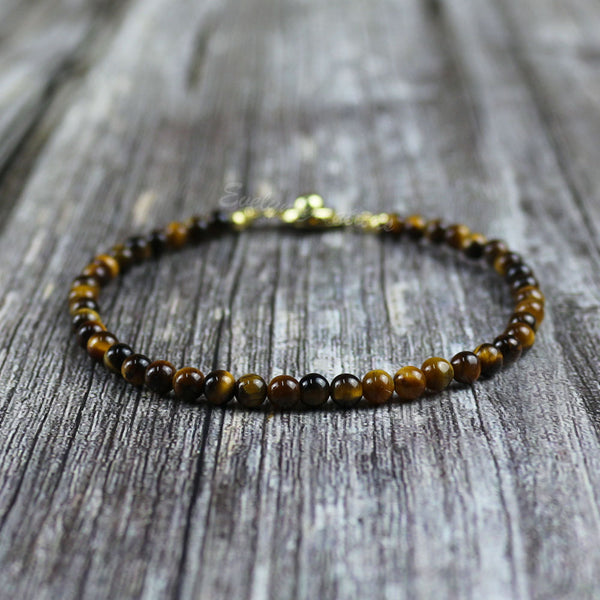 Tiger Eye Dainty Bracelet