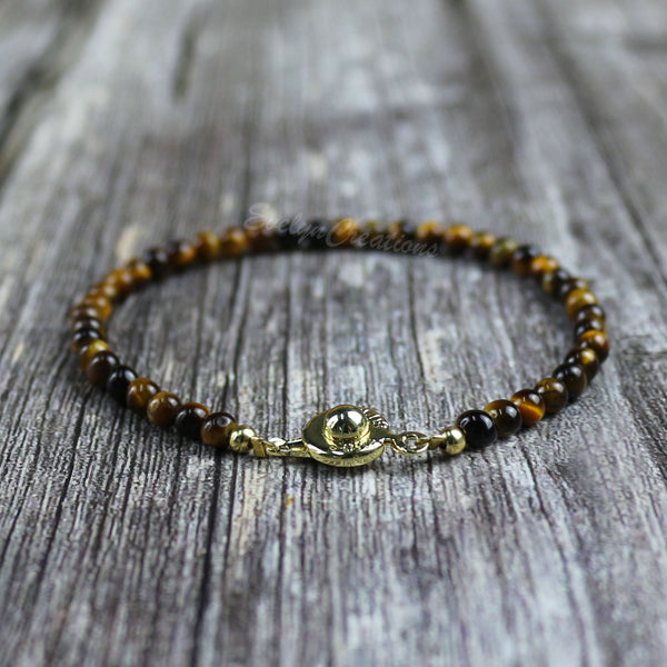 Tiger Eye Dainty Bracelet