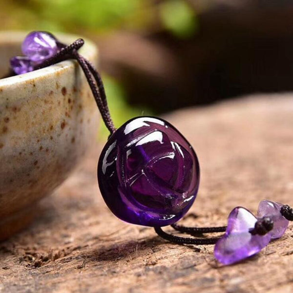 Natural Amethyst Anklet