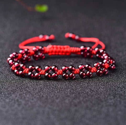 Natural Garnet Bracelet