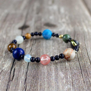 Solar System Galaxy Planets Bracelet