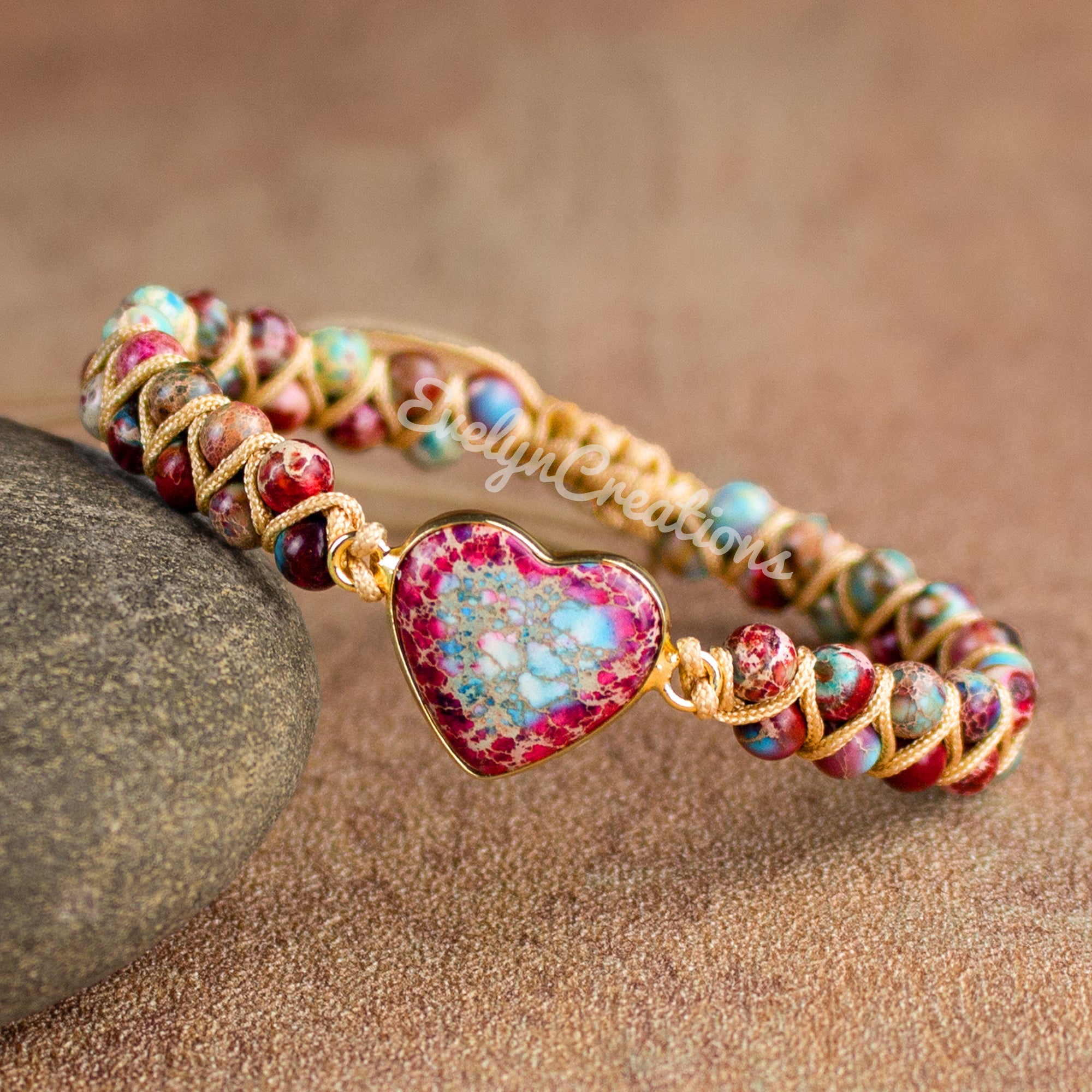 Healing heart bracelet sale