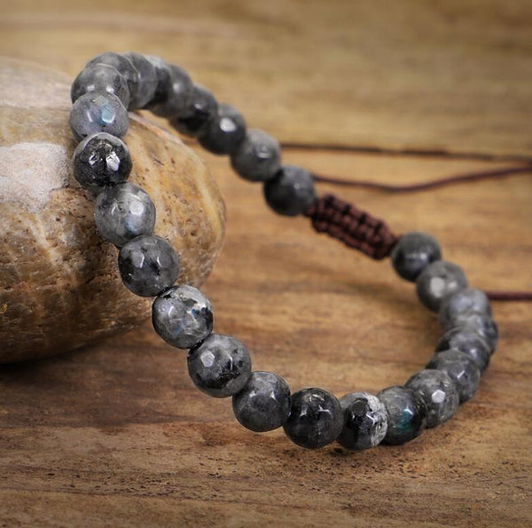 Black Moonstone Strength Bracelet