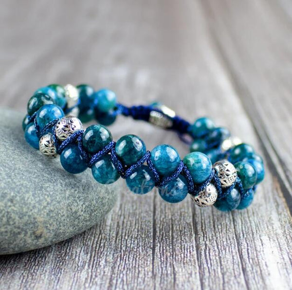 Natural Apatite Stone Healing Bracelet