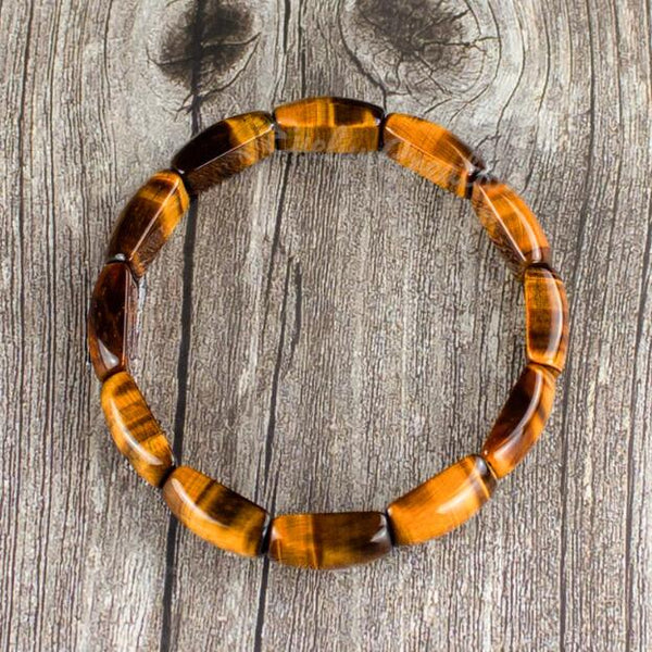 Natural Tiger Eye Gemstone Bracelet