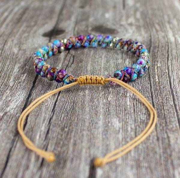 Galaxy Sea Sediment Bracelet