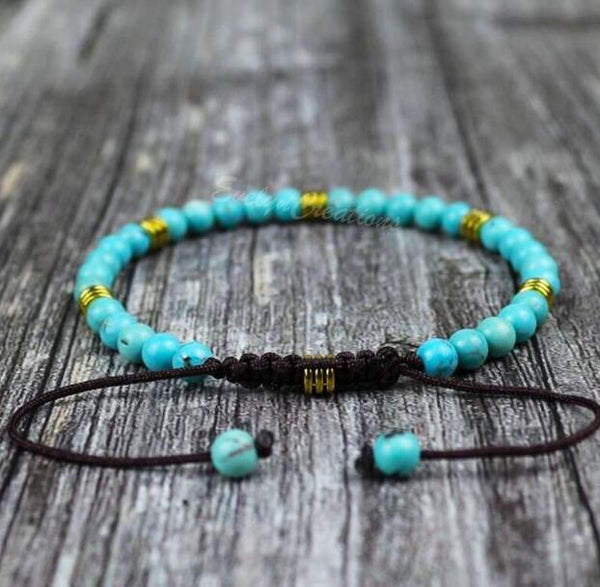 Turquoise Healing Dainty Bracelet