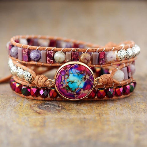 Spiritual Protection Anxiety Relief Stone Bracelet