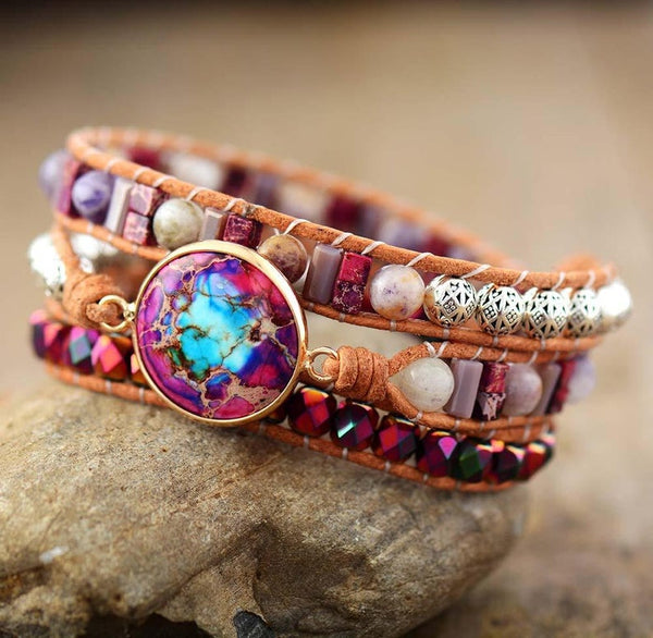 Spiritual Protection Anxiety Relief Stone Bracelet