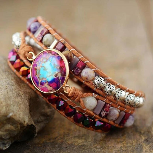 Spiritual Protection Anxiety Relief Stone Bracelet